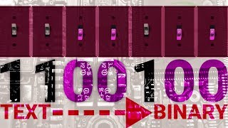 Text to Binary explained | Introducing bits and bytes for programming beginners