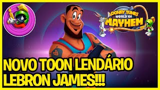 NOVO TOON LENDÁRIO KING JAMES! NOVO EVENTO SPACE JAM! - LOONEY TUNES WORD OF MAYHEM GAMEPLAY #28
