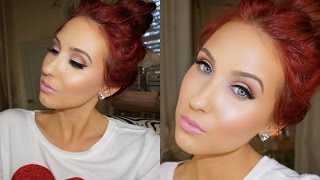 Valentines Day Makeup Tutorial - Feminine & Glowing | Jaclyn Hill