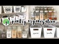 DOLLAR TREE PANTRY ORGANIZATION 2020 | PANTRY ORGANIZATION ON A BUDGET