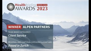 Alpen Partners WealthBriefing Swiss EAM Awards for Excellence 2023