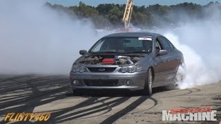 XR6 TURBO BURNOUT AT UBC BALLARAT