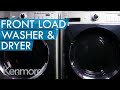 Innovative Front Load Steam Washer and Dryer