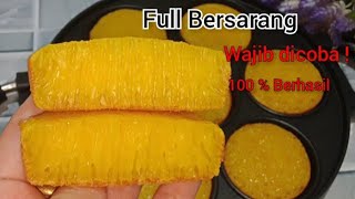 Full bersarang || Resep Bika Ambon mini super empuk,kenyal dan legit