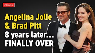 Angelina Jolie and Brad Pitt settle divorce after 8 years! | SCREEN