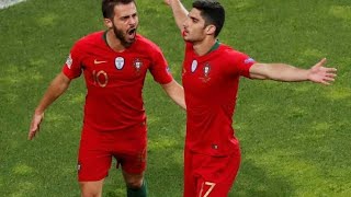 Portugal 1-0 Netherlands | Goncalo Guedes goal Portugal into the lead | UEFA Nations league final