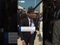 rishi sunak appears to leave d day ceremony early