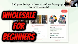 How to buy & Sell Wholesale inventory for beginners STEP BY STEP with Haulsale