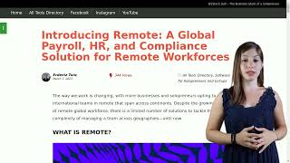 Introducing Remote: The Ultimate Global Payroll, HR, and Compliance Solution for Remote Workforces