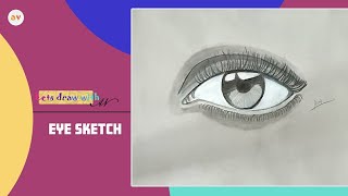 How to Draw an Eye |Easy Tutorial with Pencil Basics |Draw Hyper Realistic Eyes |Beginners Drawing