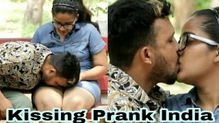 Kissing Prank On Saali (Hard Kissing Prank) | Kissing Prank In India | currept voice 2.0 720p!!