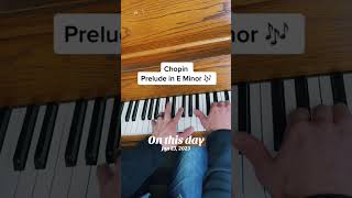 Prelude in E Minor #pianomusic #piano #classicalmusic #chopin #fyp #shorts