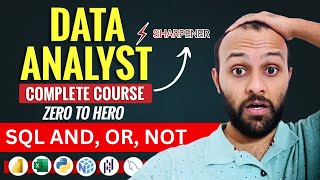 Data Analyst Tutorial #15 SQL Logical Operators Explained (AND, OR, NOT) #dataanalysttutorial