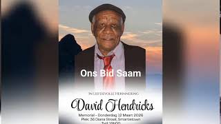 David Hendricks Celebration of Life