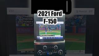 2021 Ford F150 How to watch live TV on your stock radio with Elite Car Box Review #shorts #fordf150