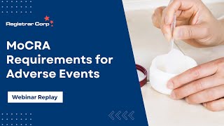 MoCRA Requirements for Adverse Events