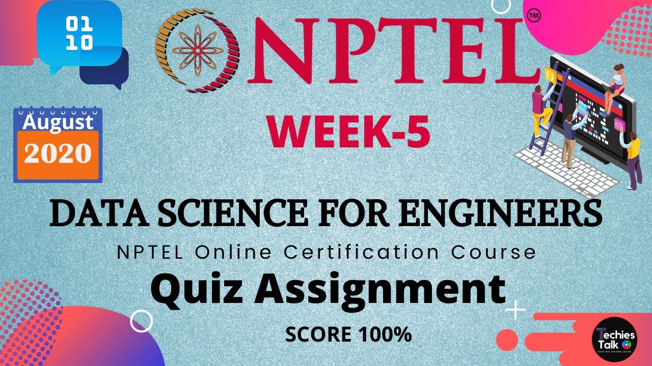 NPTEL Data Science For Engineers Week 5 Quiz Assignment Solution ...