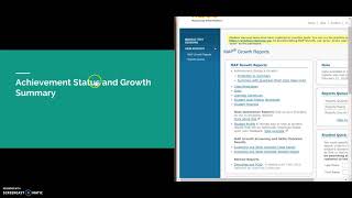 NWEA Growth Reports Training & Instructional Implications
