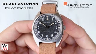 นาฬิกานักบินไขลาน Khaki Aviation Pilot Pioneer H76419531 - Wimol Tapae