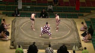 勝ち越しをかけた3勝3敗対決/剛力山-朝興貴/2017.5.27/go^rikiyama-asakoki/day14 #sumo