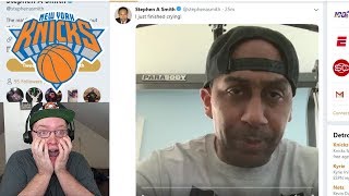 Reacting To Stephen A. Smith Reacting To The New York Knicks Not Signing Kevin Durant