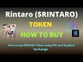 How to Buy Rintaro ($RINTARO) Token Using Raydium Exchange and SOL