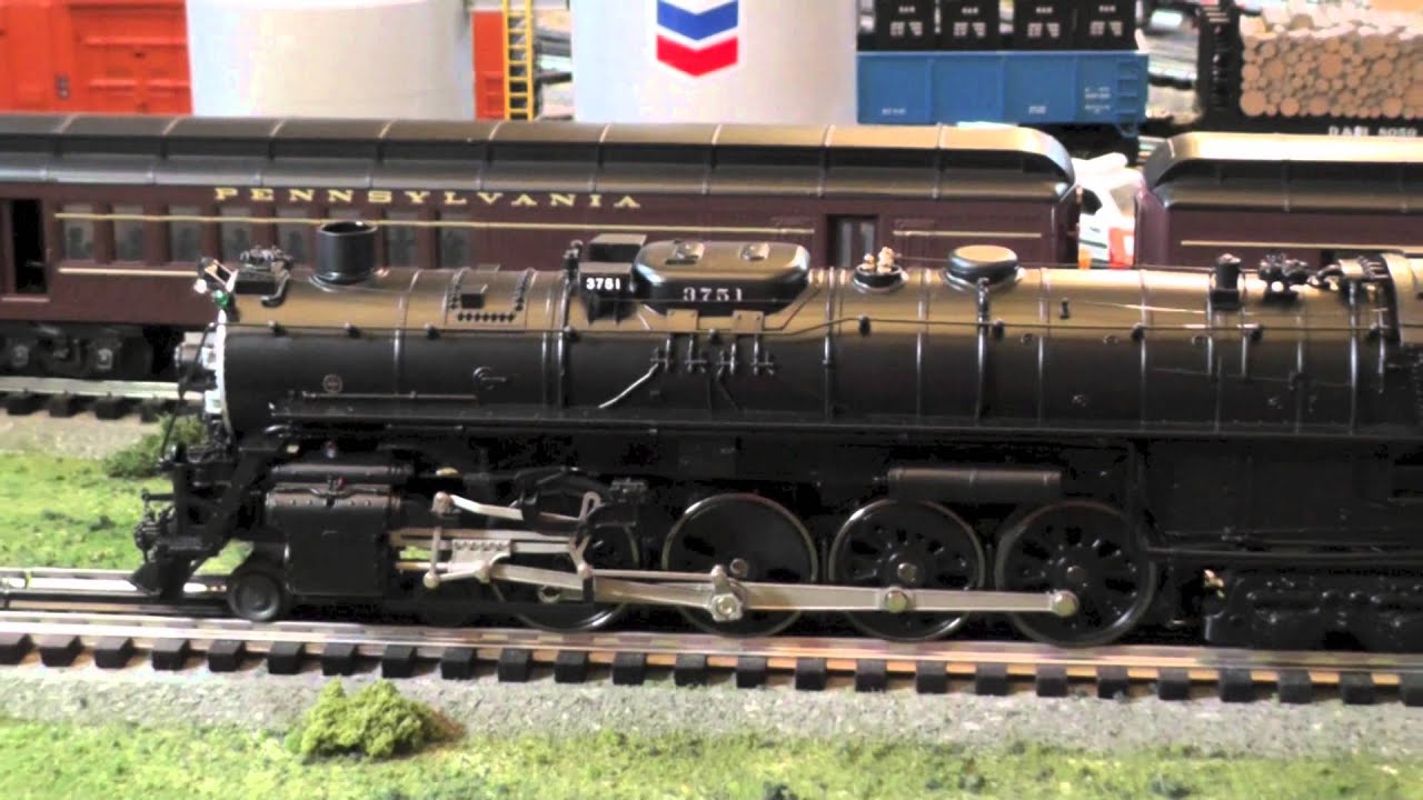 Lionel 4-8-4 Northern ATSF #3751 - YouTube