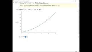 Using Mathematica to Plot