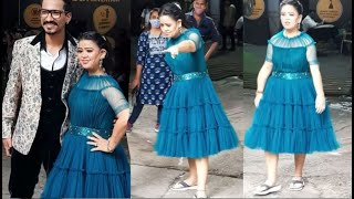 Laughter Queen Bharti Singh looks so beautiful after loss her weight with Harsh at Dance Deewane Set