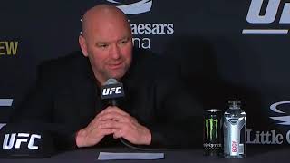 Dana White Reacts to Francis Ngannou KO Alistair Overeem