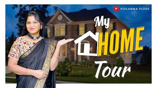 Most Requested Video | అమెరికాలో మా Home Tour | Home Organizing tips and tricks | Telugu Vlogs USA |