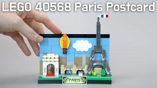 LEGO 40568 Paris Postcard Speed Build