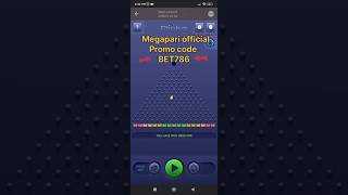 2025 Megapari official promo code BET786  with welcome 🤗 bouns Megapari official game Plinko 2025