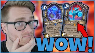 A FUN QUEST MAGE? ELEMENTALS Make it POSSIBLE! | Ashes of Outland | Wild Hearthstone