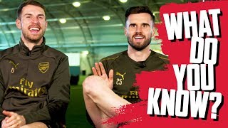 NAME OUR TOP 20 APPEARANCE MAKERS | Aaron Ramsey v Carl Jenkinson | What do you know?