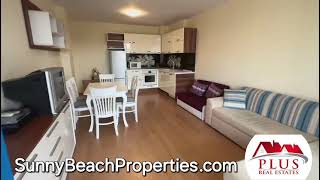 Furnished 1-bedroom apartment for sale Excelsior 50m from beach Sunny beach Bulgaria