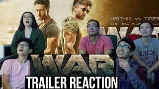 WAR Trailer REACTION! | Hrithik Roshan vs Tiger Shroff | MaJeLiv Reactions || Student vs Teacher!!