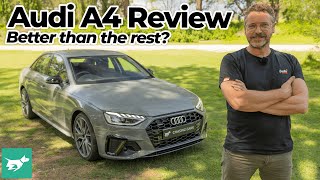 Audi A4 sedan 2022 review | AWD 3 Series and C-Class rival tested | Chasing Cars