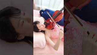 寝たきり独学初心者バイオリンで【人生のメリーゴーランド】〜ハウルの動く城〜Howl’s Moving Castle【violin】