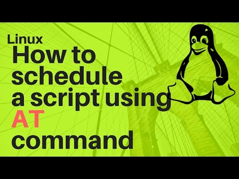 Linux — основы команды at Как запланировать задание с помощью команды at