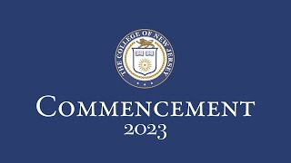 2023 TCNJ School of Engineering Commencement Ceremony