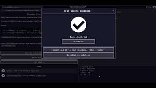 Manipulate Arrays With shift() - Free Code Camp Help - Basic Javascript -Algorithms & Data Structure
