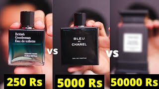 50,000 Rs vs 250 Rs Perfume | Is it Worth The Price ?