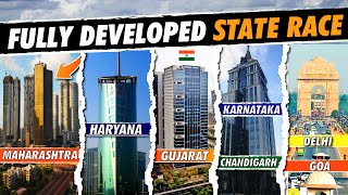 🇮🇳 Which State Became First Fully Developed STATE of INDIA ? DEVELOPMENT Race in INDIAN States & UT
