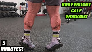 Intense 5 Minute At Home Calf Workout #2