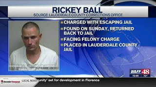 Lauderdale Co. inmate arrested after months on the loose