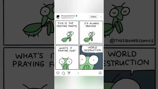 Praying 🍀 #funnycomics #comics #voiceover #instagram #idk