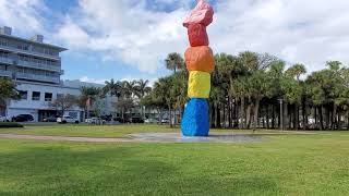 Miami Beach Walking Tour | Collins Ave to Lincoln Rd [4K] Video