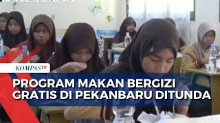 Dapur Belum Siap, Program Makan Bergizi Gratis untuk Siswa di Pekanbaru Ditunda