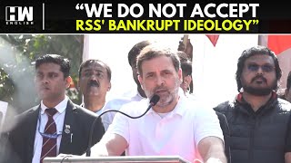 'Insult To Tamil People': LoP Rahul Gandhi Attacks RSS At The UGC Protest By DMK's Student Wing